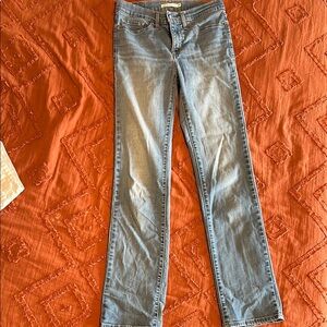 Levi shaping straight jeans
